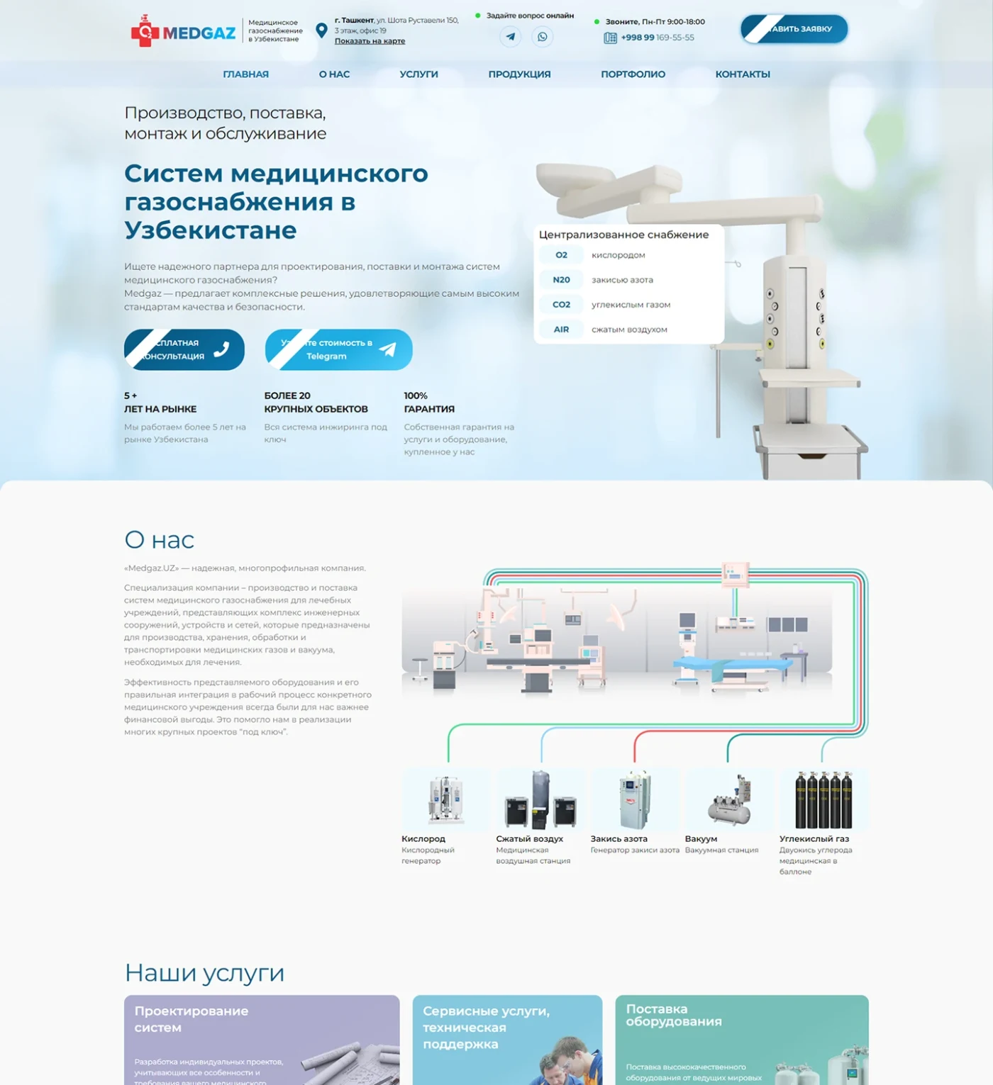 MedGaz — медицинское газоснабжение
